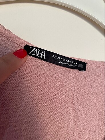 xs Beden Zara elbise