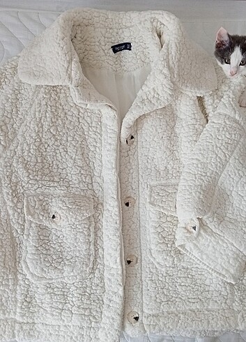Peluş Ceket / Kürklü Ceket / Suni Kürklü Ceket