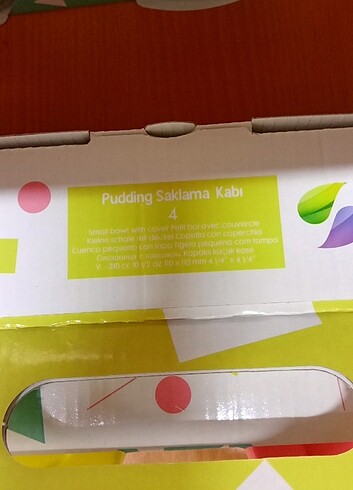 Beden Paşabahçe cam saklama kabı