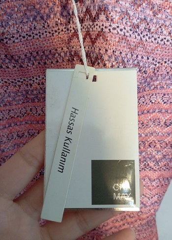 Pembe Pilili Kolsuz Uzun Abiye Elbise - Görsel 4