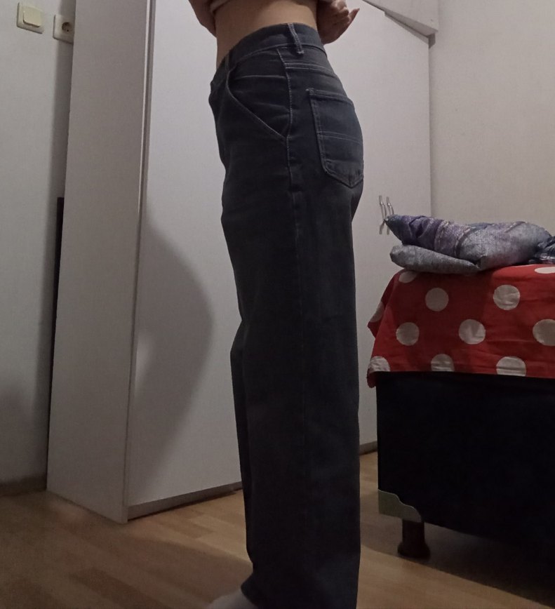 unisex baggy pantalon - Görsel 3