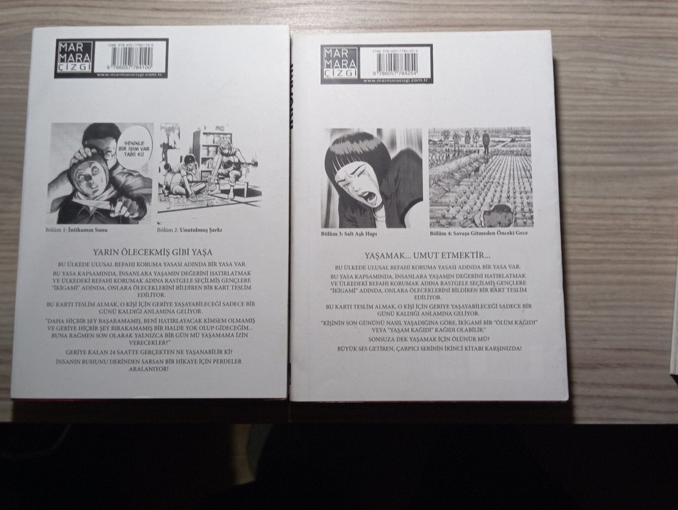 İkigami Manga Seti 1 ve 2 - Motoro Mase - Görsel 2