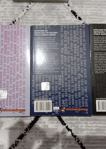 Death Note Manga Seti - 3 Kitap - Görsel 3