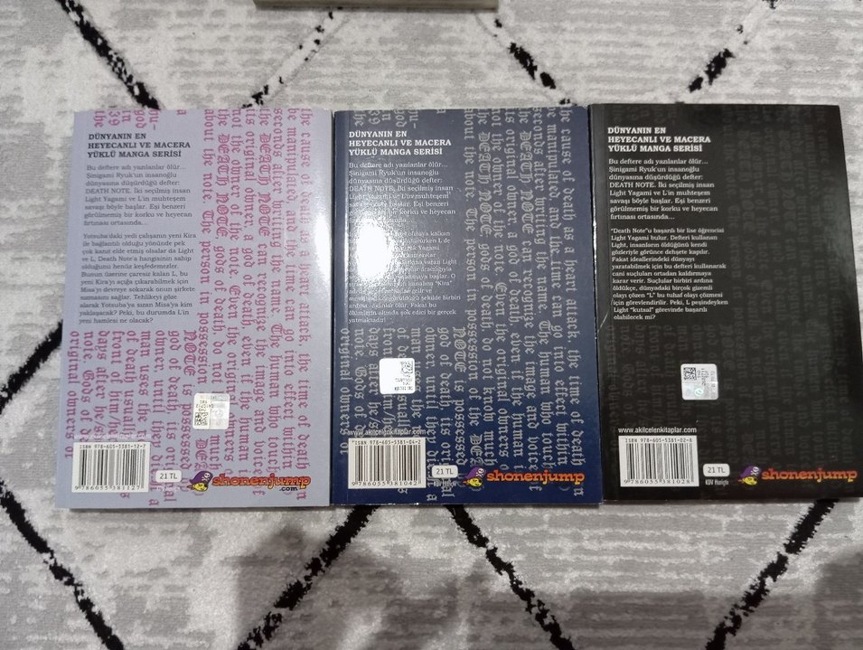 Death Note Manga Seti - 3 Kitap - Görsel 3