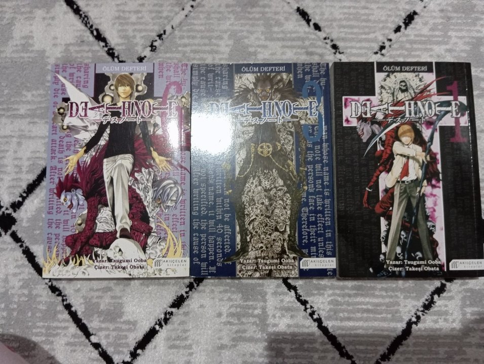 Death Note Manga Seti - 3 Kitap - Görsel 2