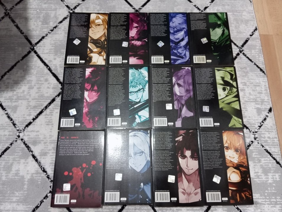 Seraph of the End Manga Seti - Görsel 2