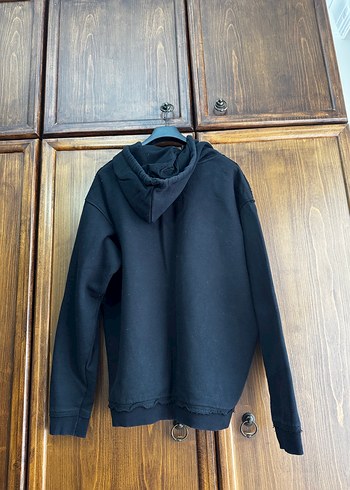 Local Heroes Siyah Grafik Baskılı Hoodie - Görsel 2