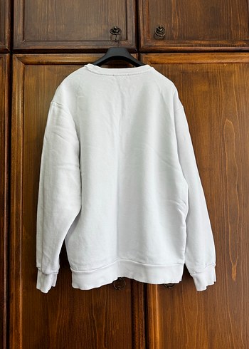 Mavi Orjinal Miav Baskılı Beyaz Sweatshirt - Görsel 2