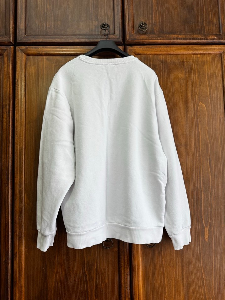 Mavi Orjinal Miav Baskılı Beyaz Sweatshirt - Görsel 2