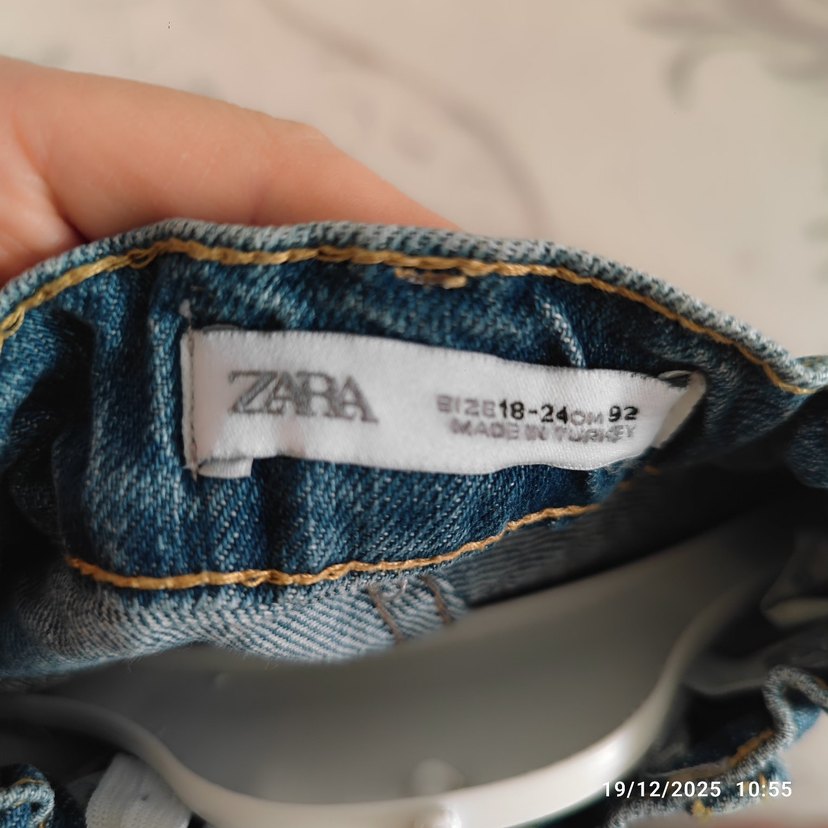 Çocuklar için bol kesim kot pantolon - Görsel 3