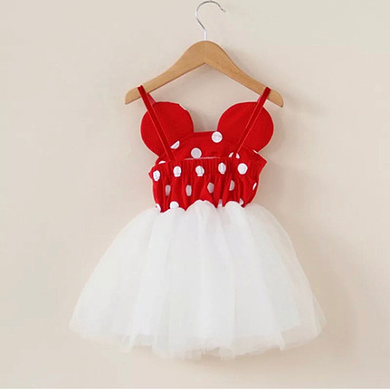 Kırmızı Minnimouse elbise
