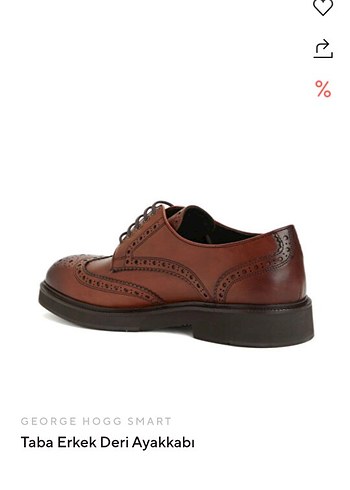 Kahverengi Deri Klasik kışlık george hogg Erkek Ayakkabısı - Görsel 8