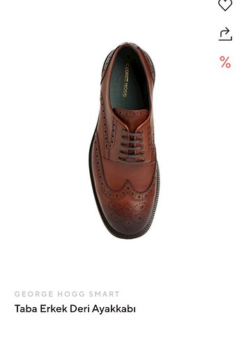 Kahverengi Deri Klasik kışlık george hogg Erkek Ayakkabısı - Görsel 7