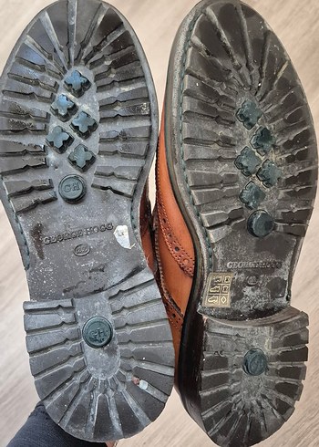 Kahverengi Deri Klasik kışlık george hogg Erkek Ayakkabısı - Görsel 2