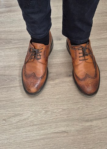 Kahverengi Deri Klasik kışlık george hogg Erkek Ayakkabısı - Görsel 3
