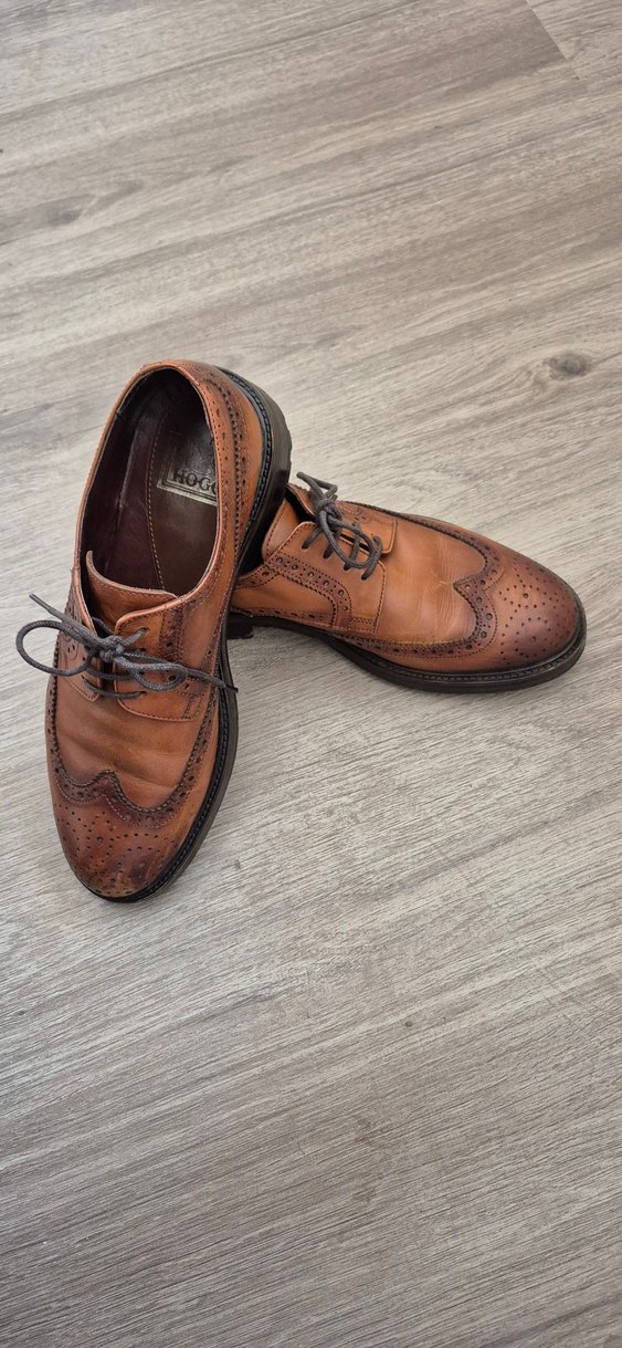 Kahverengi Deri Klasik kışlık george hogg Erkek Ayakkabısı - Görsel 4