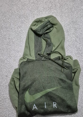 nike air Haki Kapüşonlu Rahat Kesim Sweatshirt - Görsel 2