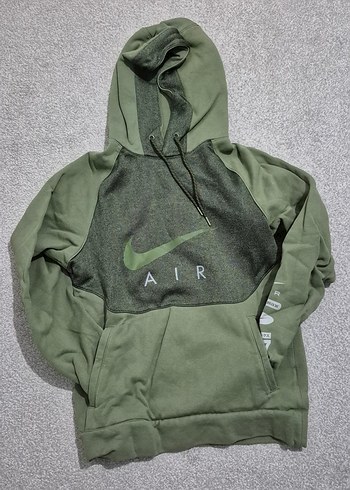 nike air Haki Kapüşonlu Rahat Kesim Sweatshirt - Görsel 3
