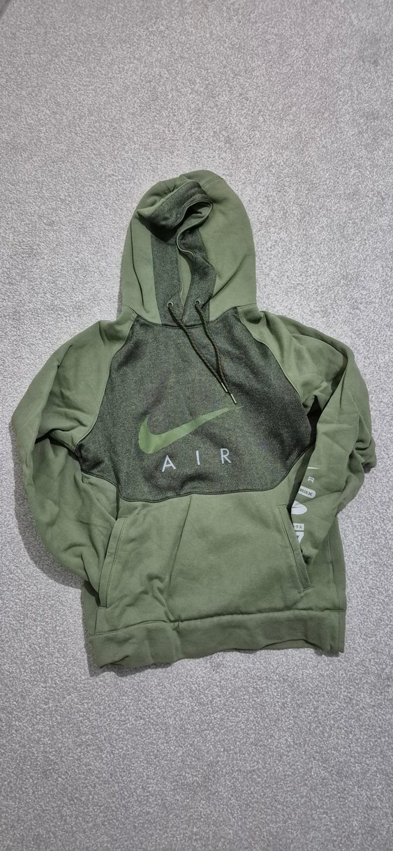 nike air Haki Kapüşonlu Rahat Kesim Sweatshirt - Görsel 3