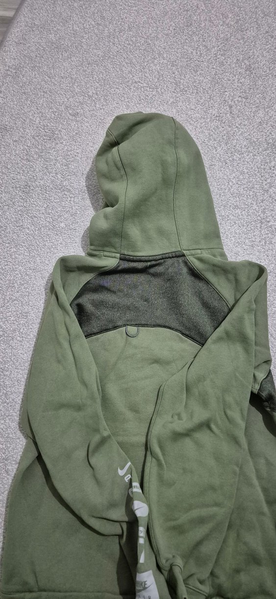 nike air Haki Kapüşonlu Rahat Kesim Sweatshirt - Görsel 4