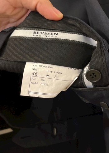 Protokol lacivert Beymen takim elbise - Görsel 4