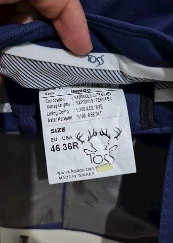 Lacivert Erkek Ofis Takımı - Görsel 5