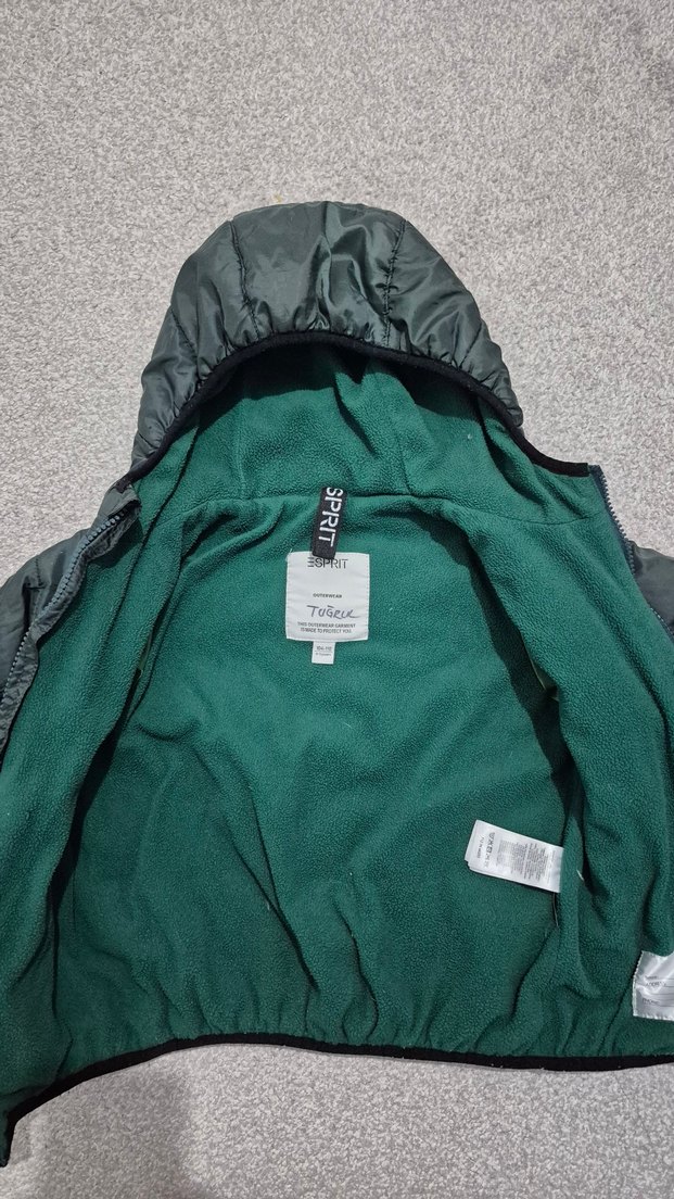 Erkek Çocuk içi polarlı mont - Görsel 4