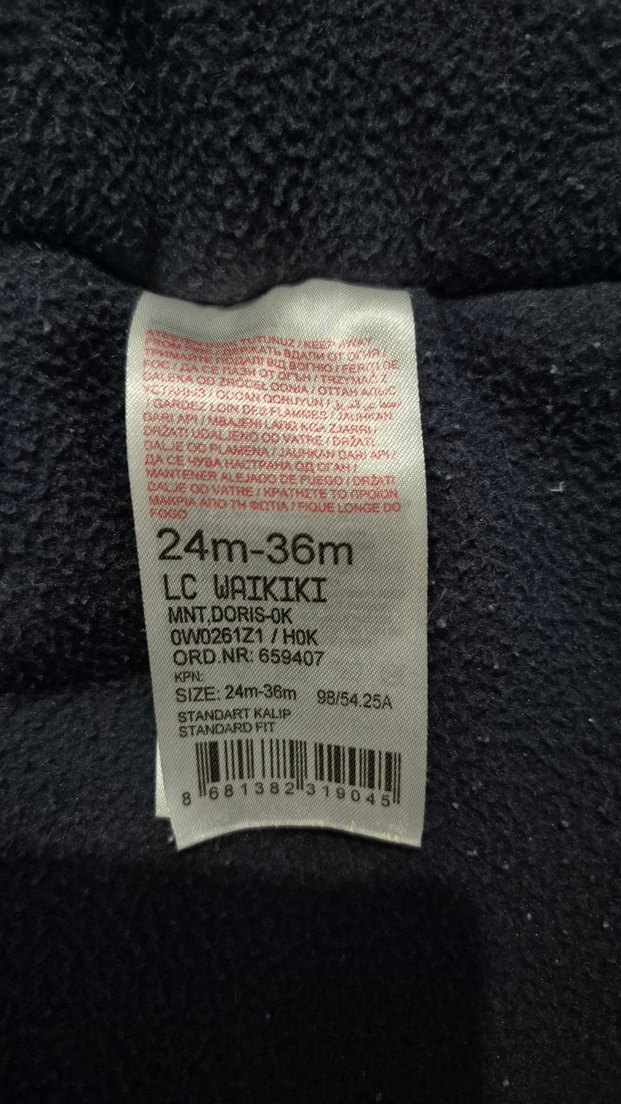 Kürklü Kapüşonlu Kırmızı Erkek Çocuk Mont - Görsel 3