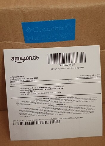 Columbia erkek sayili kullanılmis bot - Görsel 5