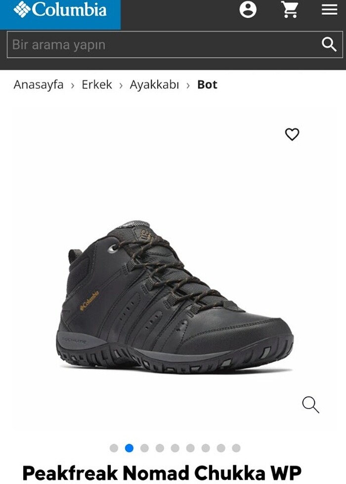 Columbia erkek sayili kullanılmis bot - Görsel 4