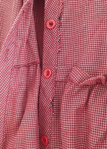 Kırmızı gömlek  - Görsel 5