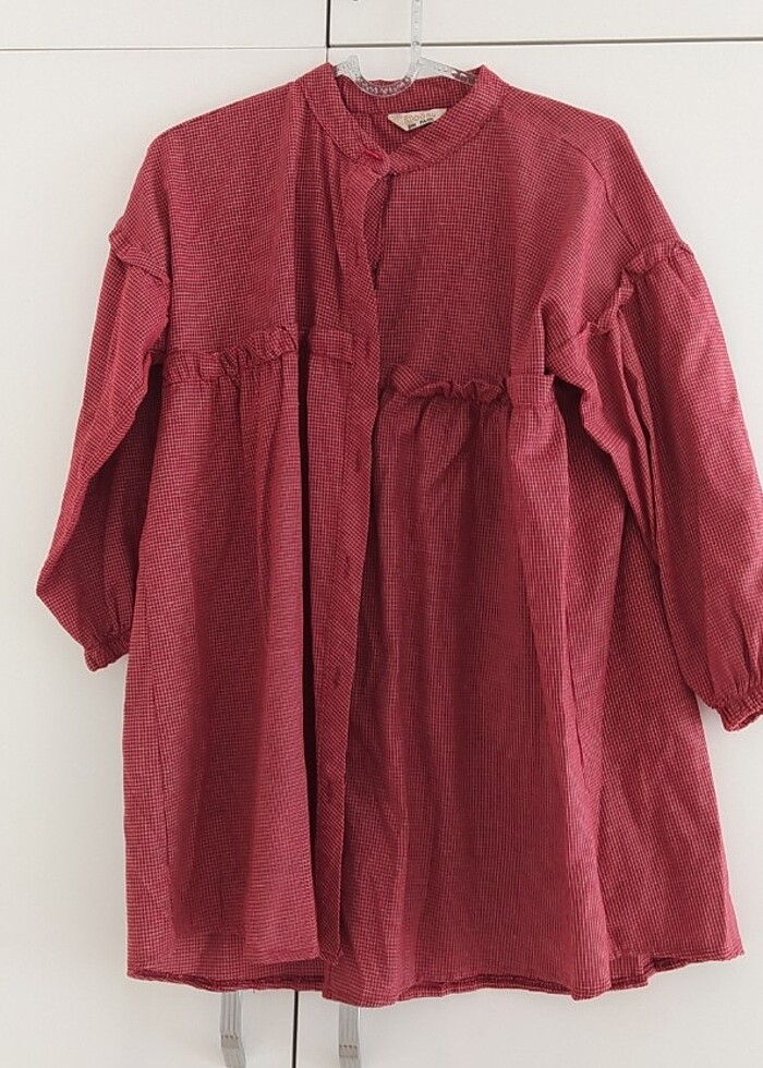 Kırmızı gömlek  - Görsel 3