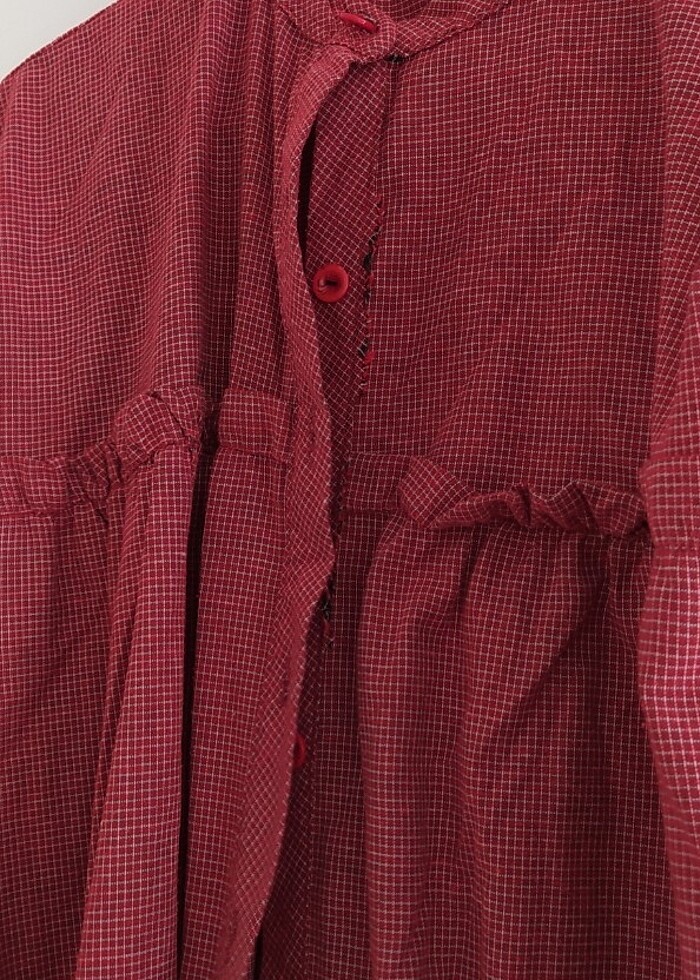 Kırmızı gömlek  - Görsel 4