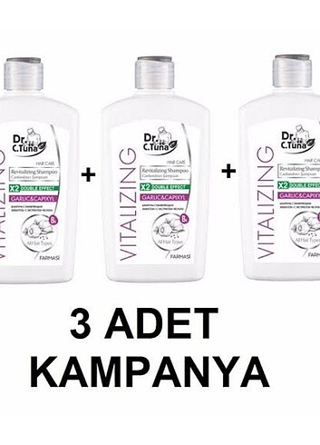 Dr Cevdet tuna Sarımsaklı şampuan q