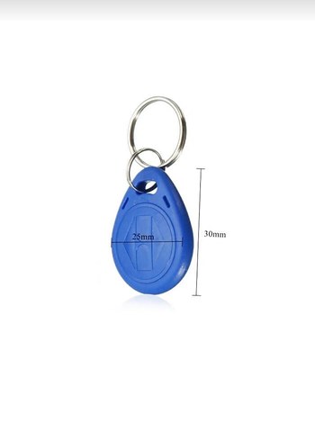 Manyetik Göstergeç Anahtarlık 4 Adet Rfid Keyfob 125 Khz