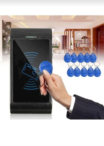 Beden Manyetik Göstergeç Anahtarlık 4 Adet Rfid Keyfob 125 Khz