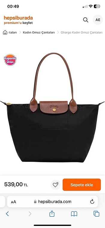 Longchamp çanta