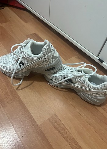 New Balance Kadın Beyaz Spor Ayakkabı - Görsel 5