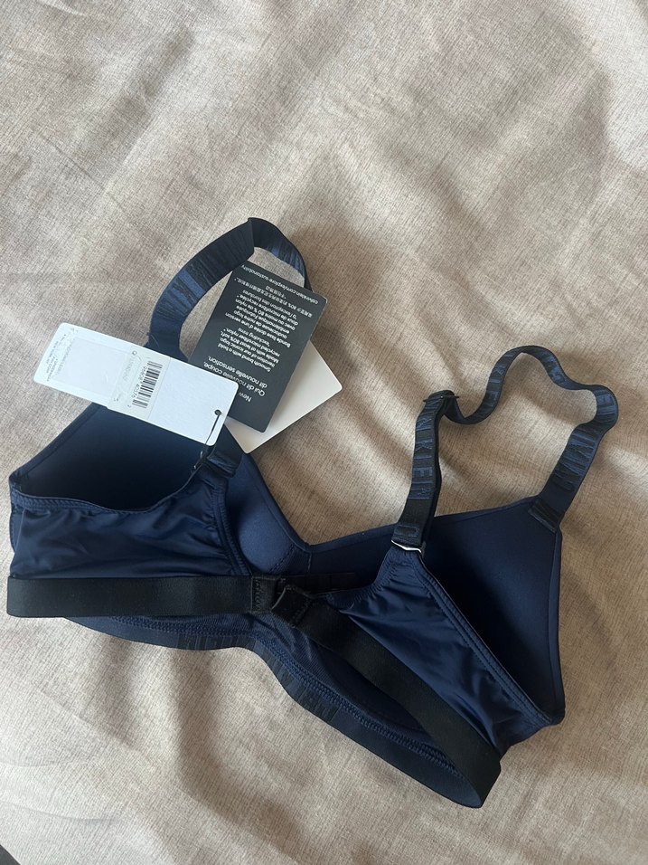 Calvin klein Lacivert Spor Sütyeni - Görsel 2