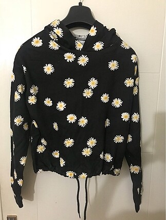Papatyalı sweatshirt