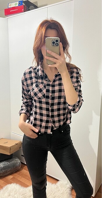 H&M Kareli gömlek