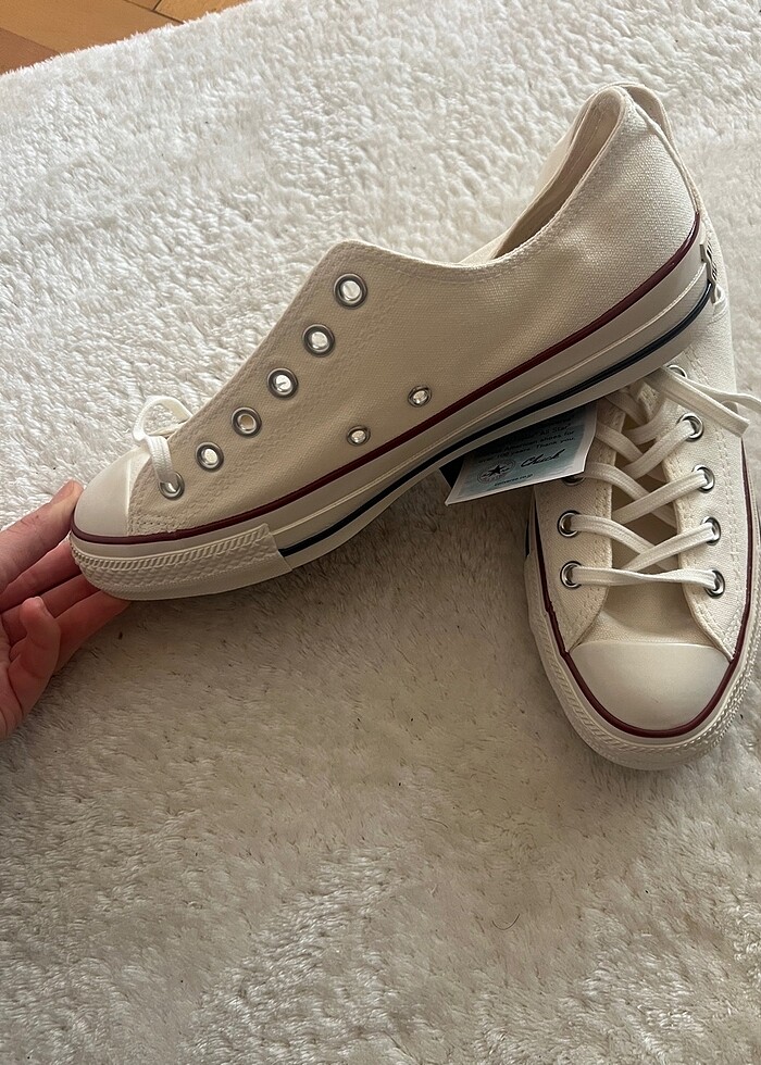 Kırık beyaz erkek converse - Görsel 2