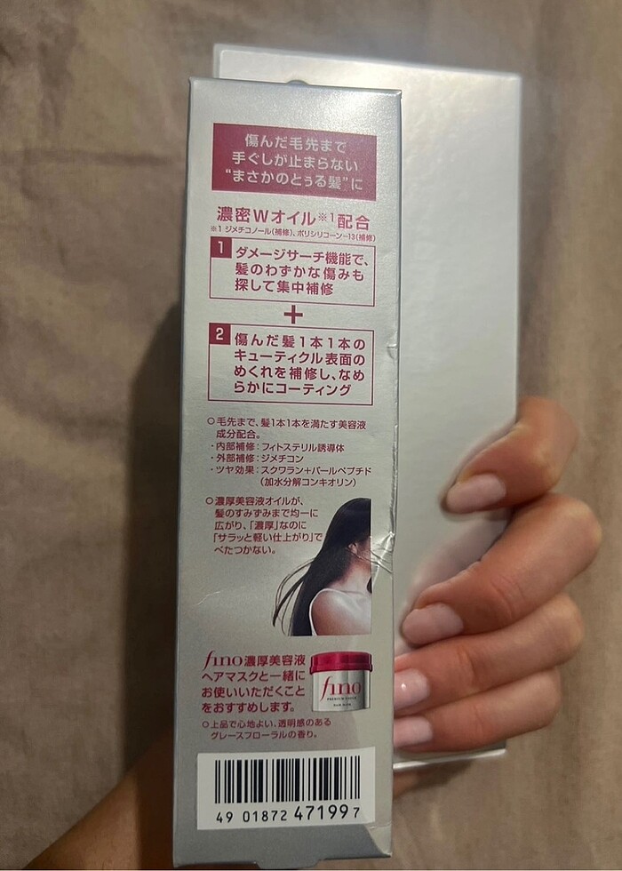 Fino saç bakım yağı - Görsel 3