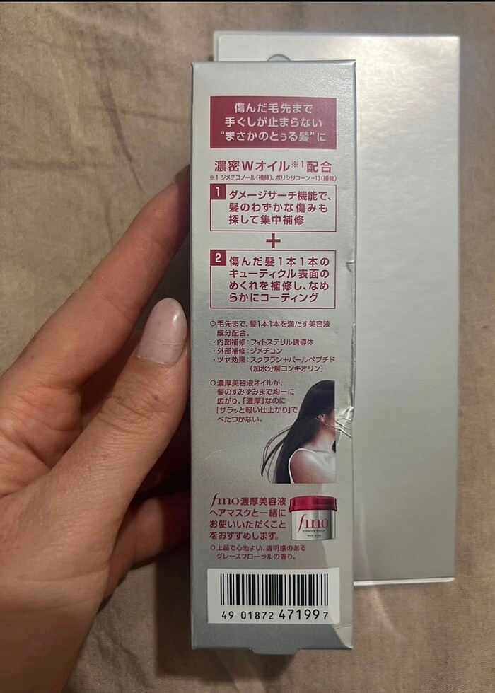 Fino saç bakım yağı - Görsel 2