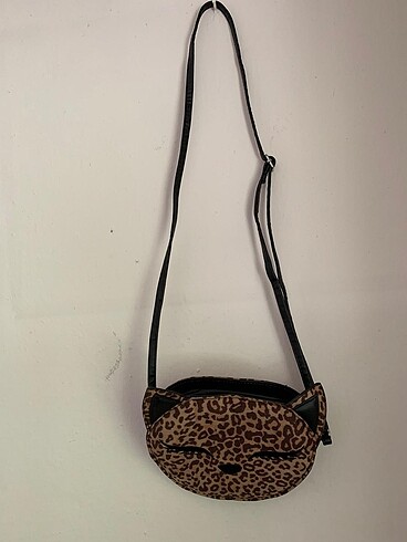  Beden H&M leopar desen çanta