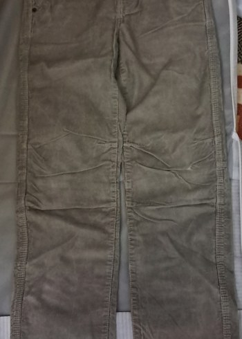 ZARA Kahverengi Fitilli Erkek Pantolon