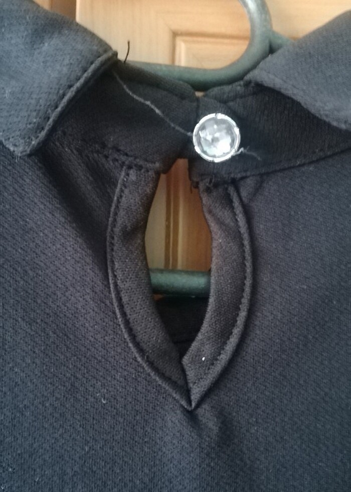 Koton nakışlı gündelik tesettür elbise - Görsel 5