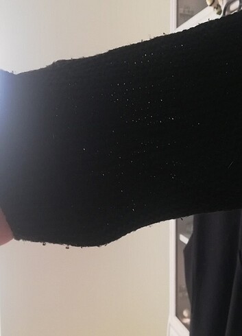 Siyah sade kazak  - Görsel 3