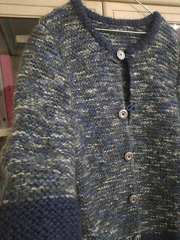 El örgüsü hırka ceket  - Görsel 4