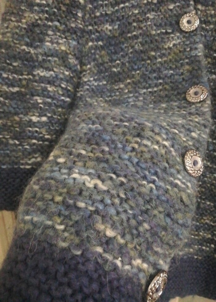 El örgüsü hırka ceket  - Görsel 3